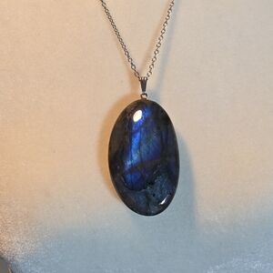 Large Labradorite Pendant ONLY